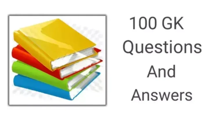 100 general knowledge questions and answers Marathi